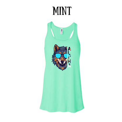 BP - Alpha - Women's Flowy Racerback Tank