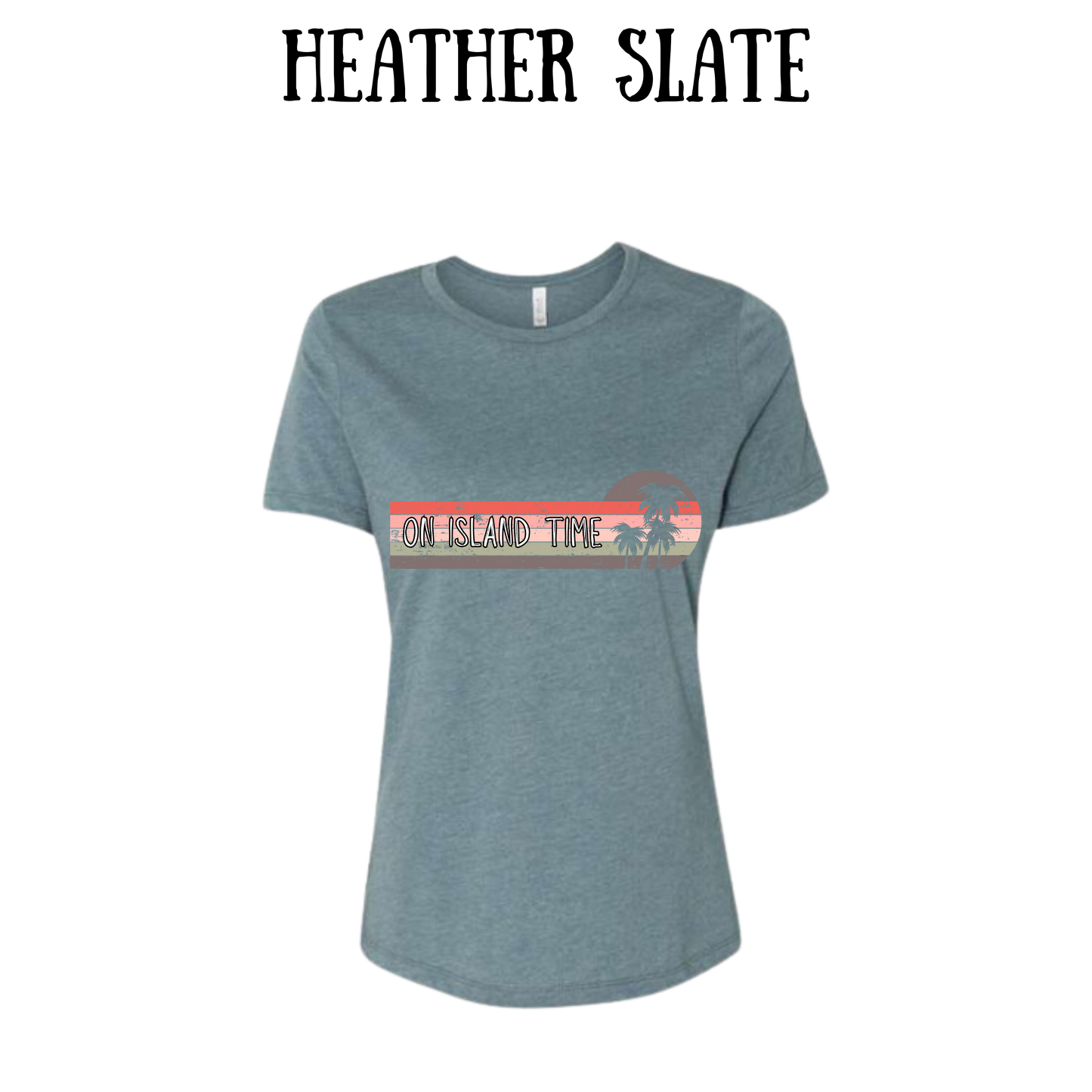 VP - On Island Time - Women's relaxed fit tee - Neutrals