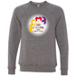 HP - Calming Circle - Sponge Fleece Raglan Sweatshirt - Greens, Neutrals