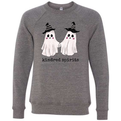 Kindred Spirits - Sponge Fleece Raglan Sweatshirt - Greens, Neutrals