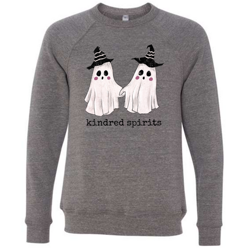 Kindred Spirits - Sponge Fleece Raglan Sweatshirt - Greens, Neutrals