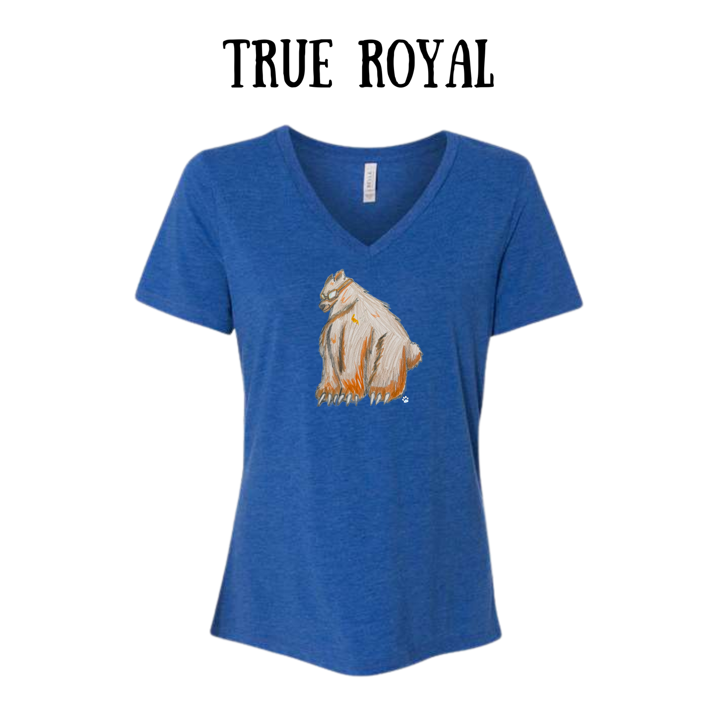 AC - Muscle Bear - Women's V-Neck - Assorted Colors
