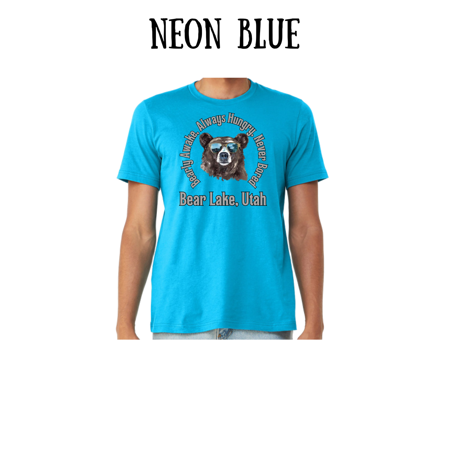 CP - Bear Lake Utah - Unisex Tee - Blues
