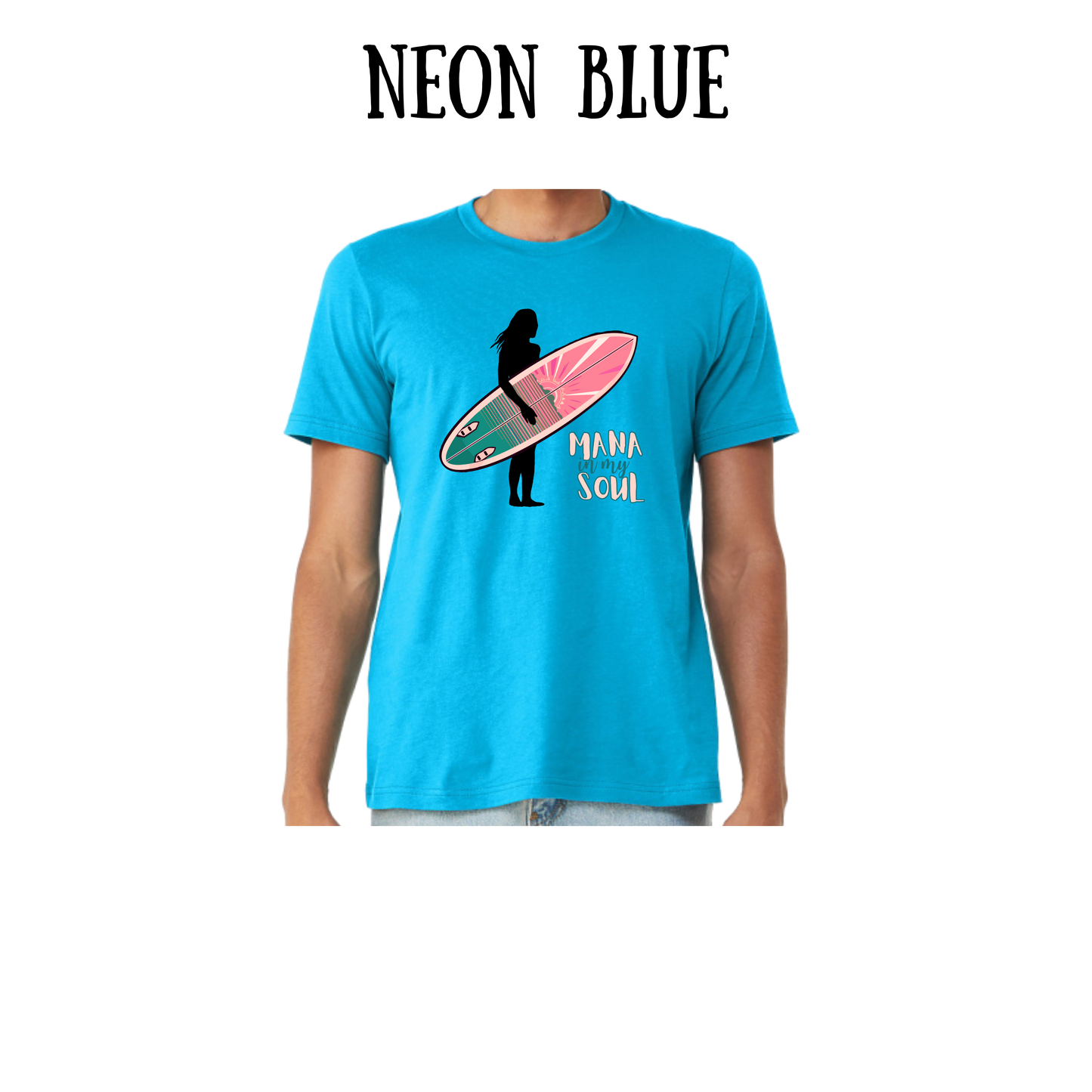 VP - Mana in My Soul - Unisex Tee - Blues