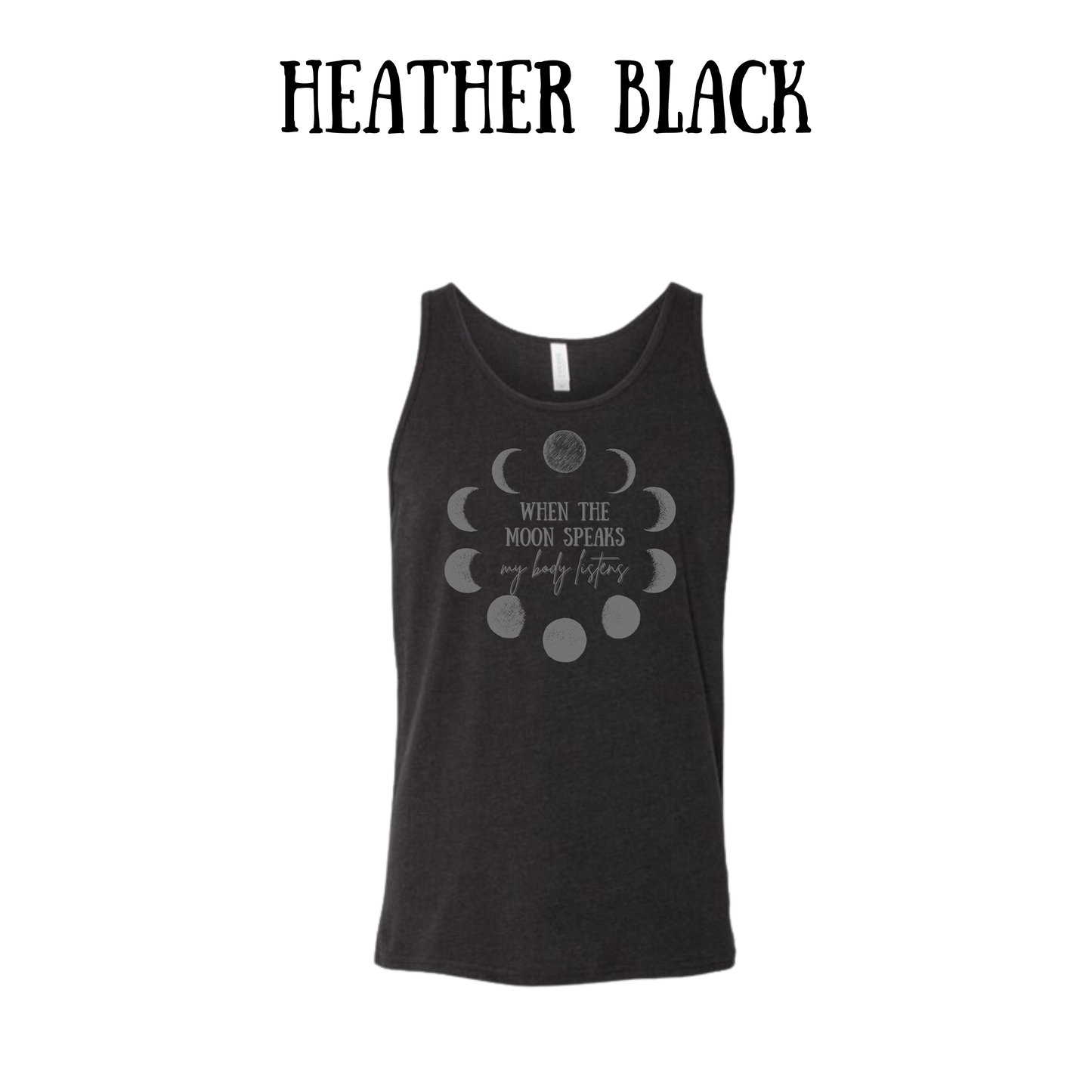 when the moon speaks - unisex tank
