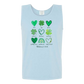 Galatians 5 - St Patrick's Day - Comfort Colors - Unisex Tank - Neutral Colors & Blues