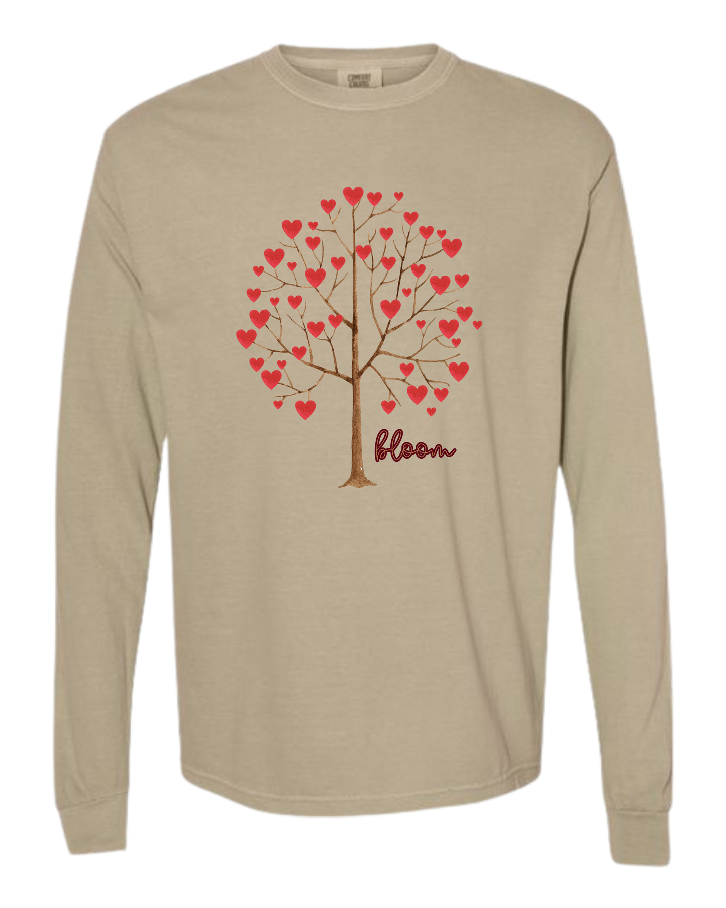 Bloom - Comfort Colors - Heavyweight Long Sleeve Tee - Neutral Colors