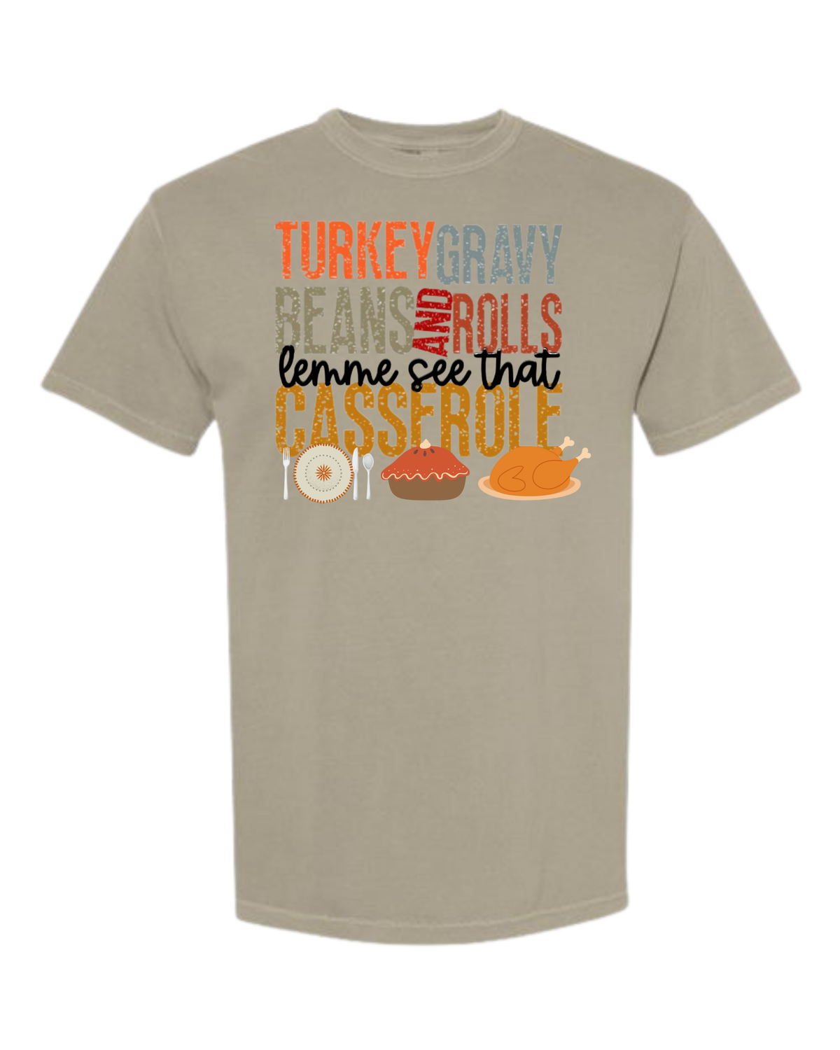 Let Me See That Casserole - Comfort Colors - Heavyweight Unisex Tee - Neutrals