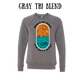CP - Where We Listen and Don't Judge - Sponge Fleece Raglan Sweatshirt - Greens, Neutrals