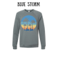 VP - A Hui Hou - Sponge Fleece Raglan Sweatshirt - Blues, Purples