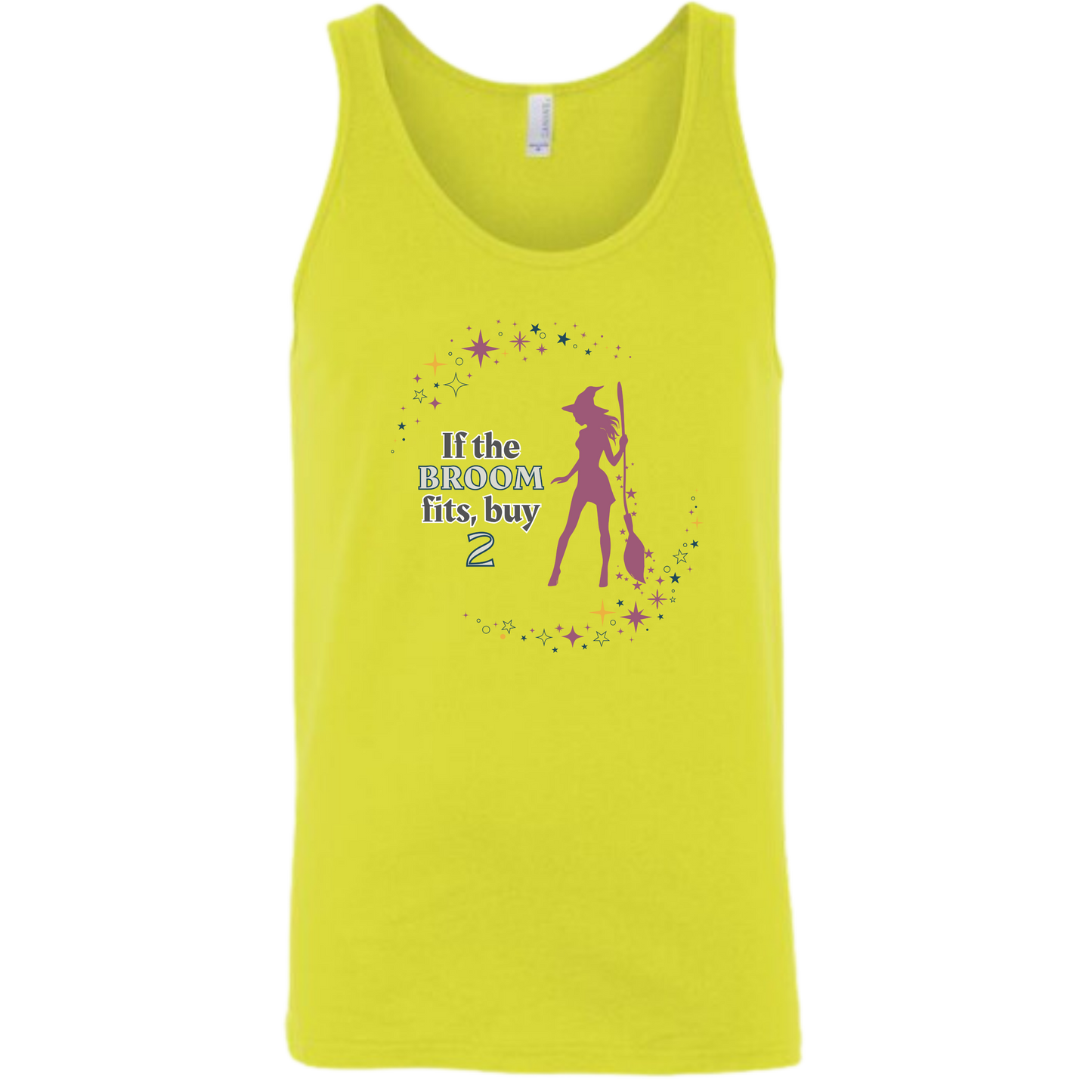 HP - If The Broom Fits - Unisex Tank