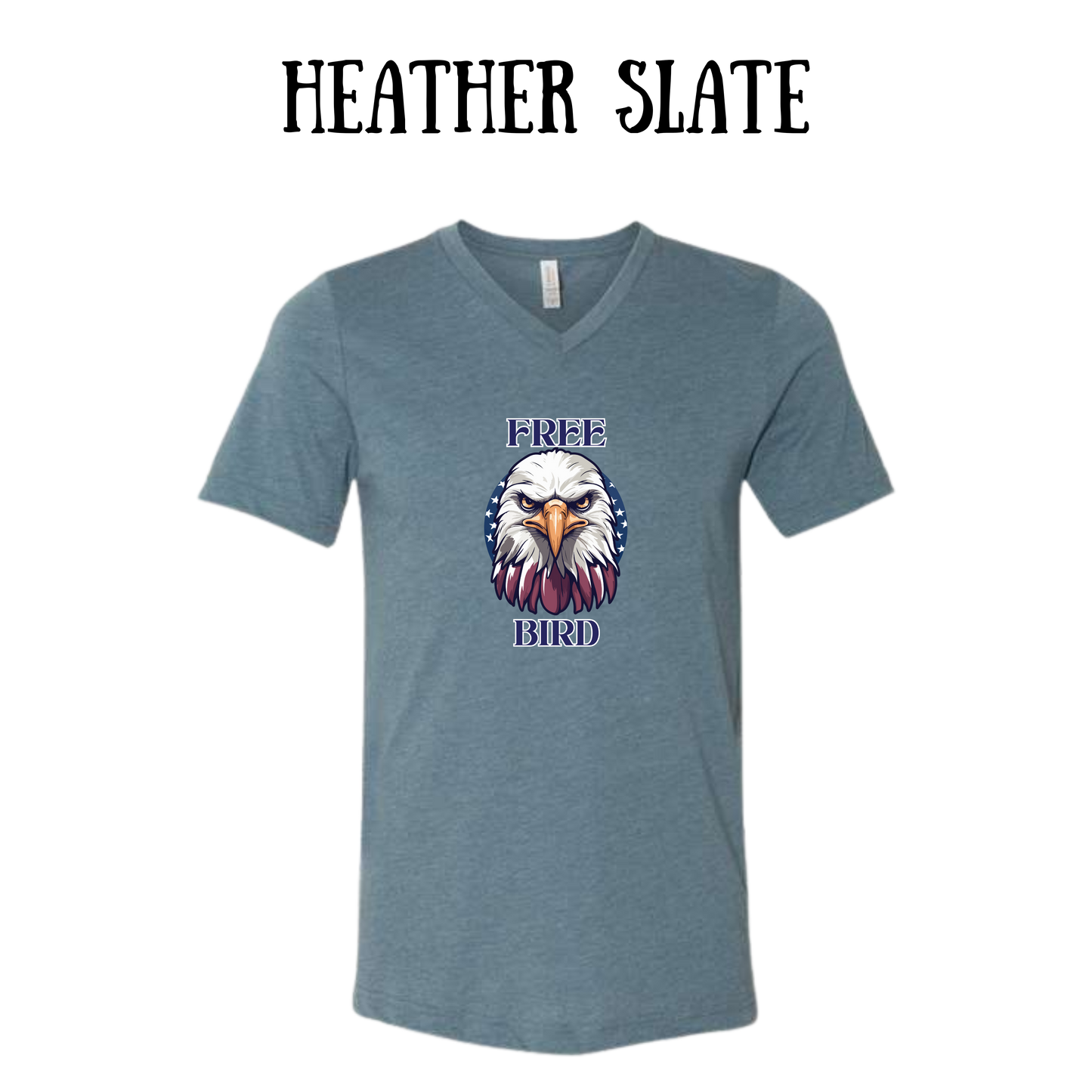 PP - Free Bird - Unisex V-Neck - Assorted Colors