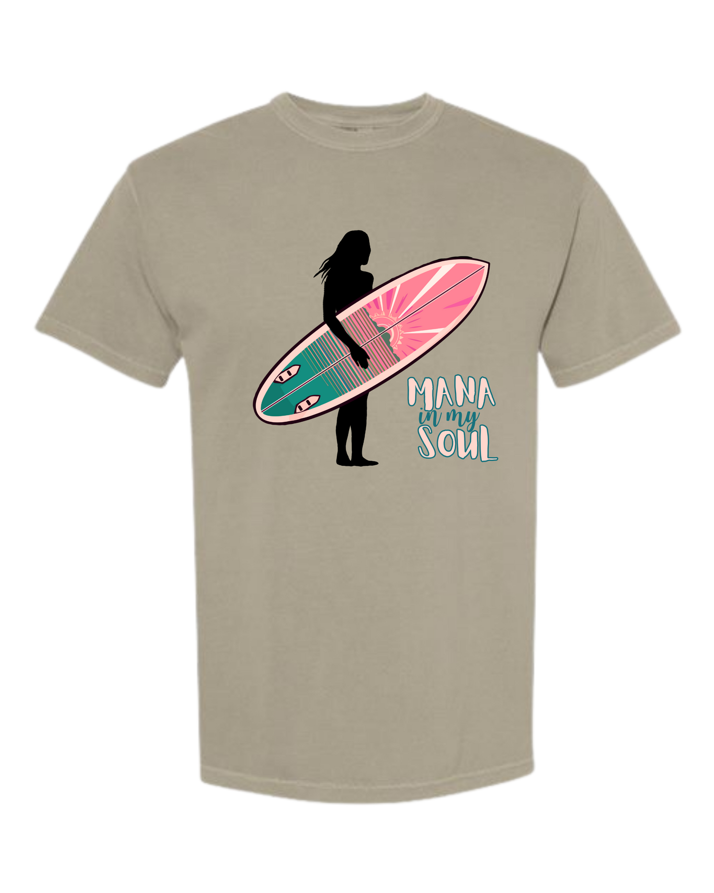 Mana in My Soul - Comfort Colors - Heavyweight Unisex Tee - Neutral Colors