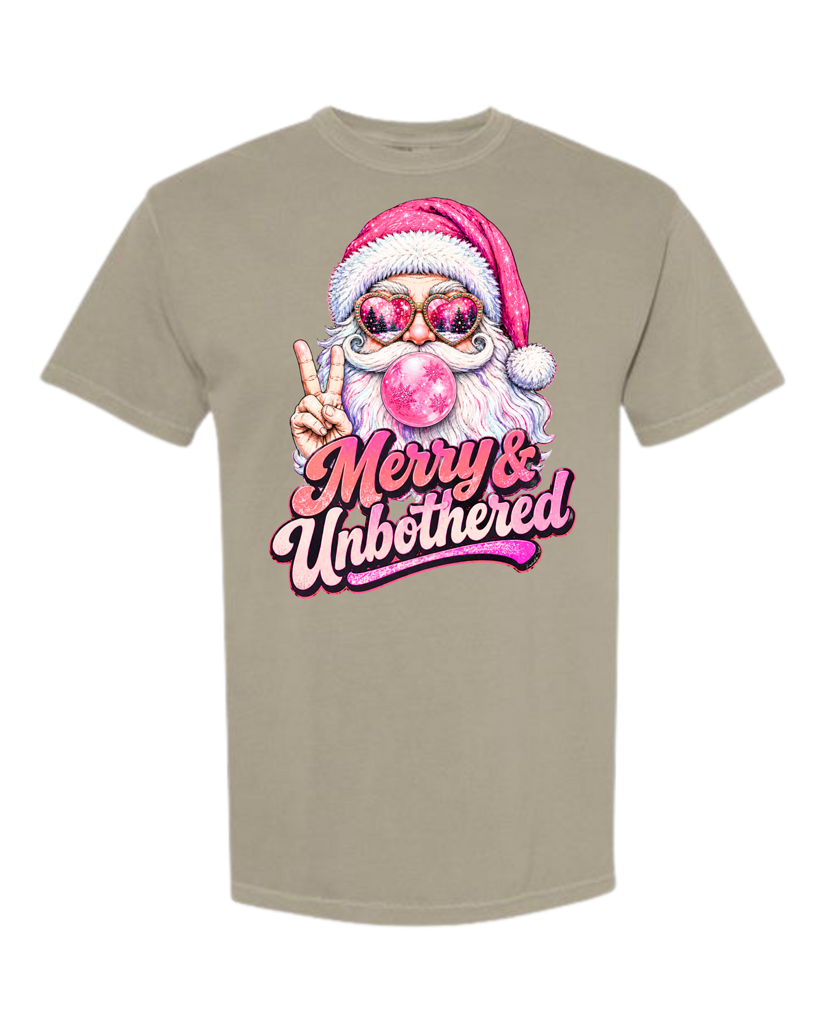Merry & Unbothered - Comfort Colors - Heavyweight Unisex Tee - Neutrals