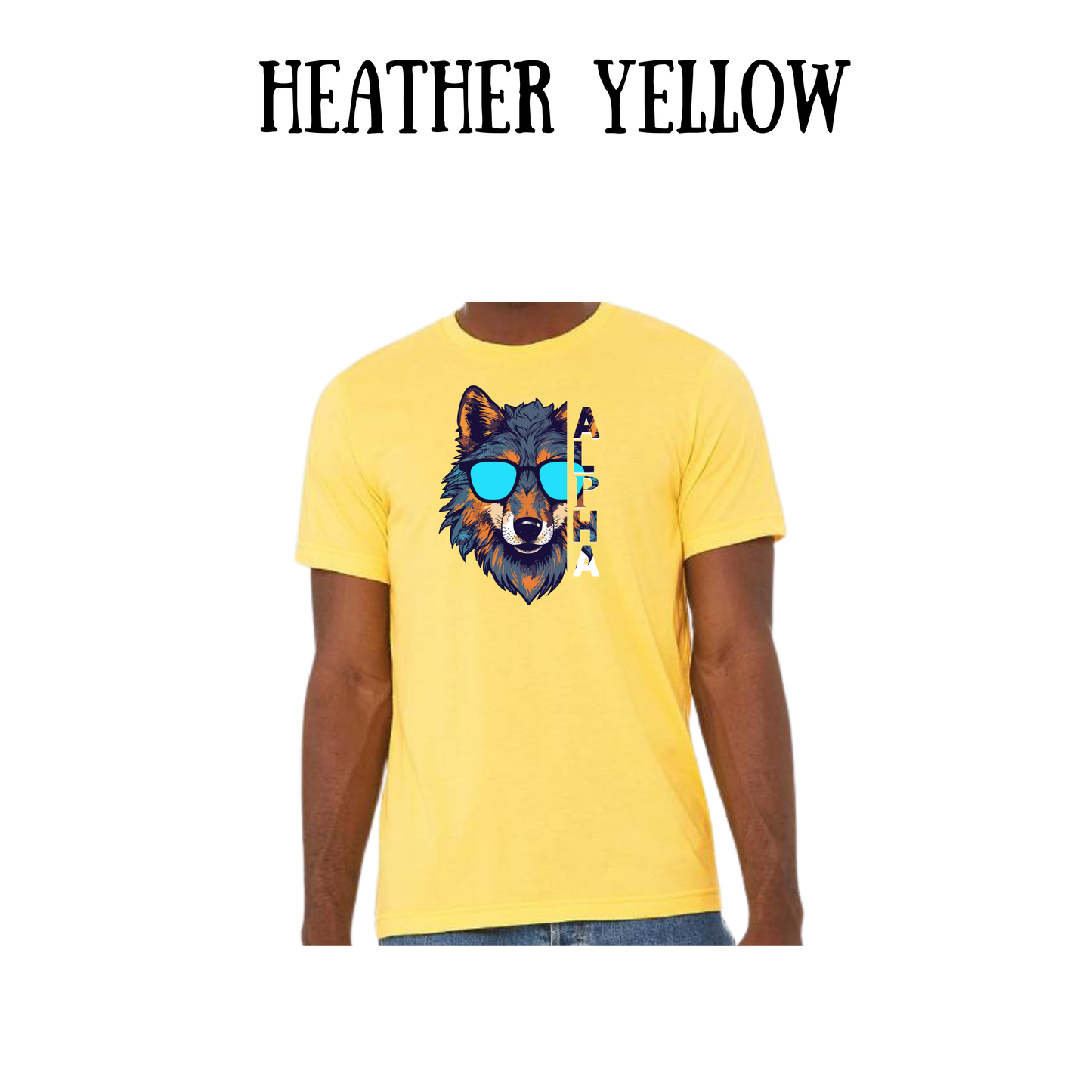 BP - Alpha - Unisex Tee - Yellows, Oranges, Reds