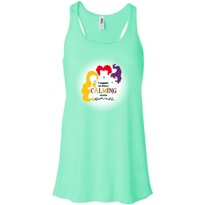 HP - Calming Circle - Women's Flowy Racerback Tank