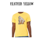 AC - Muscle Bear - Unisex Tee - Yellows, Oranges, Reds