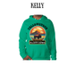 CP - Yellowstone: Fluffy Cows - Sponge Fleece Hoodie - Greens, Neutrals