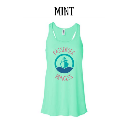 VP - Passenger Princess - Women's Flowy Racerback Tank