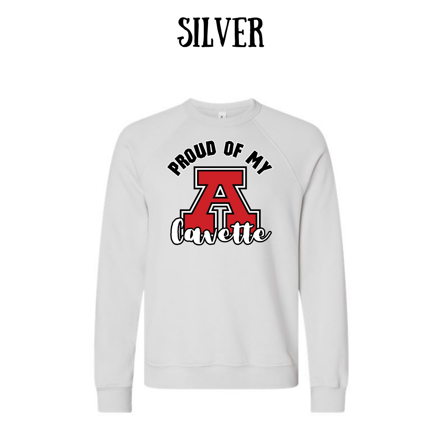 AFHS Cavettes - Sponge Fleece Raglan Sweatshirt - Neutrals