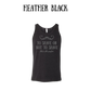 to shave or not to shave - unisex tank