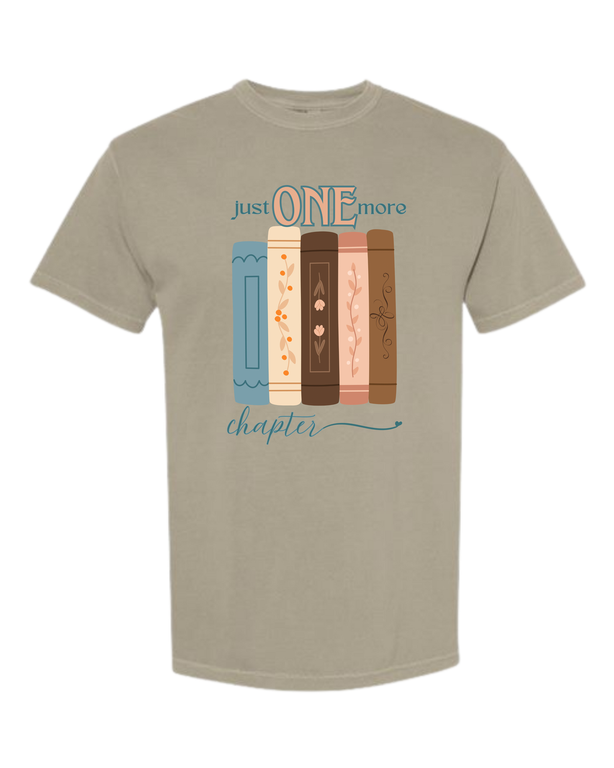 Just One More Chapter - Comfort Colors - Heavyweight Unisex Tee - Neutrals