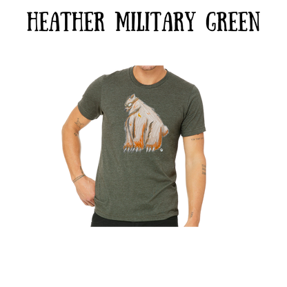 AC - Muscle Bear - Unisex Tee - Greens
