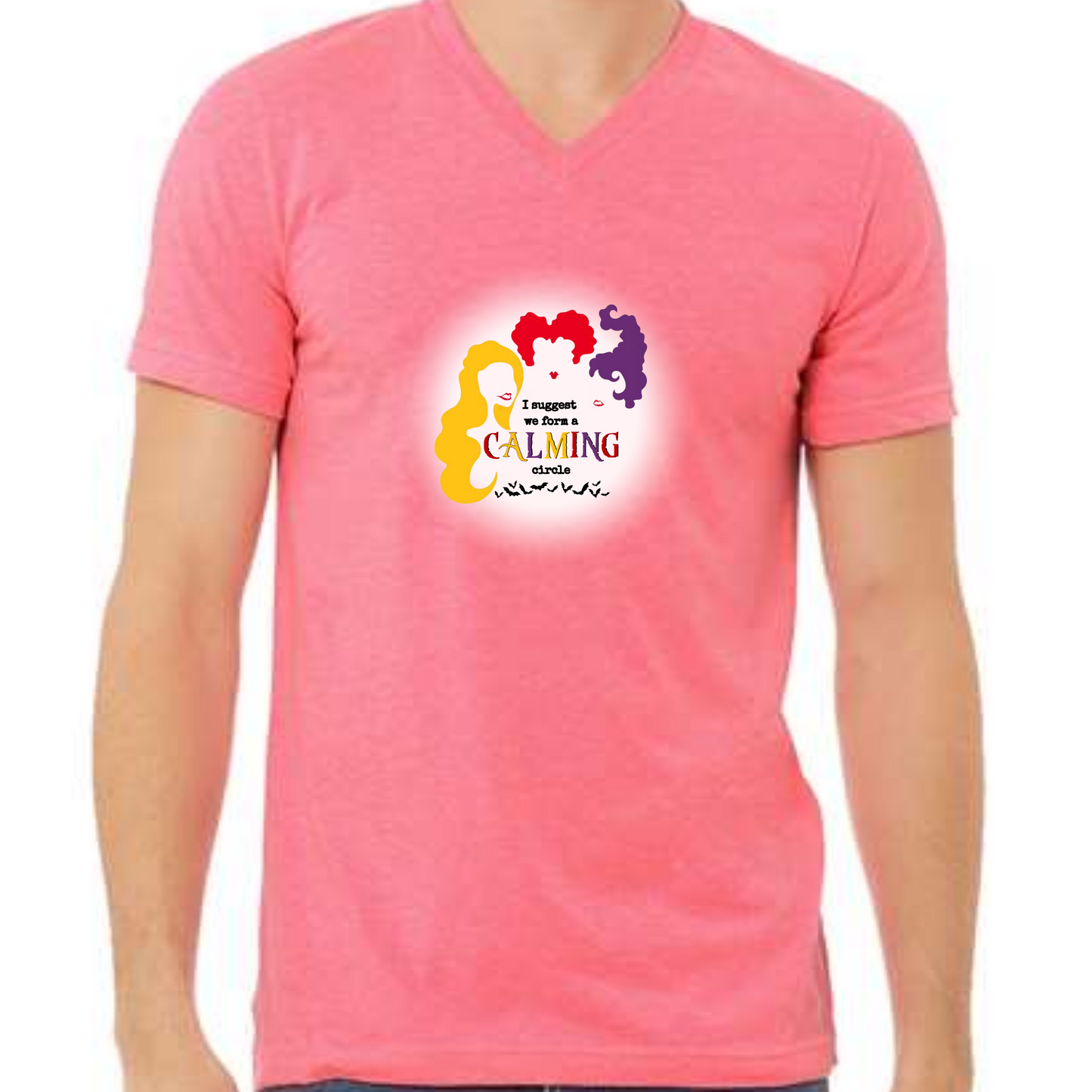 Calming Circle - Unisex V-Neck - Assorted Colors