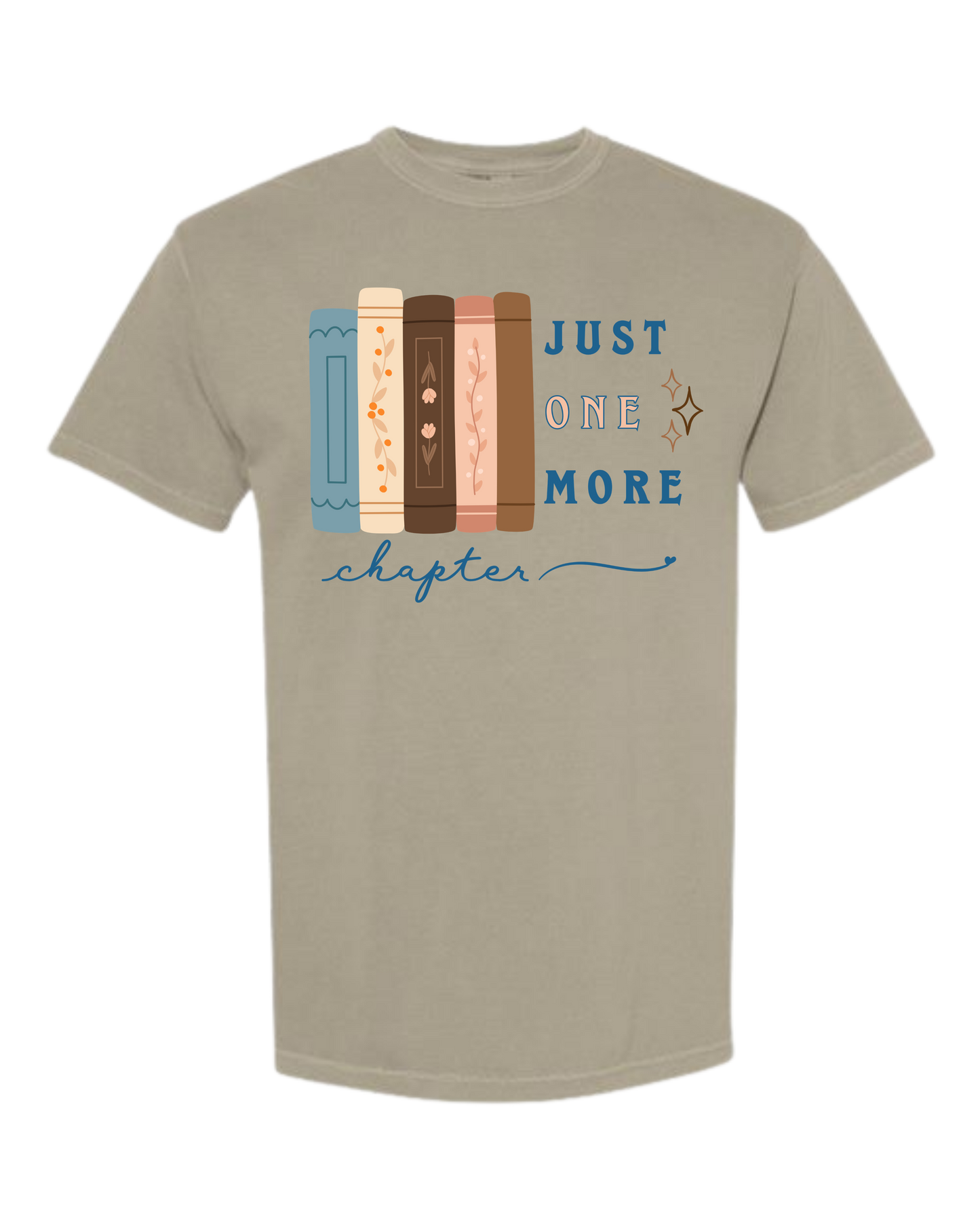 Just One More Chapter - Comfort Colors - Heavyweight Unisex Tee - Neutrals