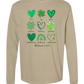 Galatians 5 - St Patrick's Day - Comfort Colors - Heavyweight Long Sleeve Tee - Neutral Colors