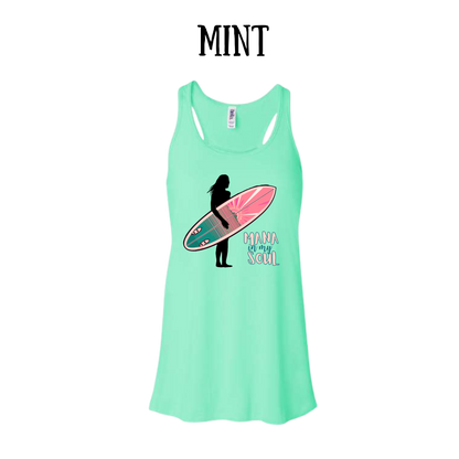 VP - Mana in My Soul - Women's Flowy Racerback Tank