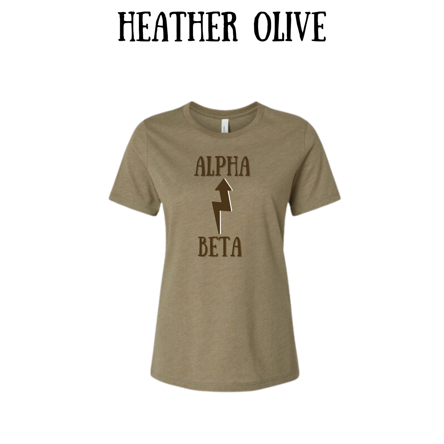Beta to Alpha - Women's Relaxed Fit Tee - Assorted Colors
