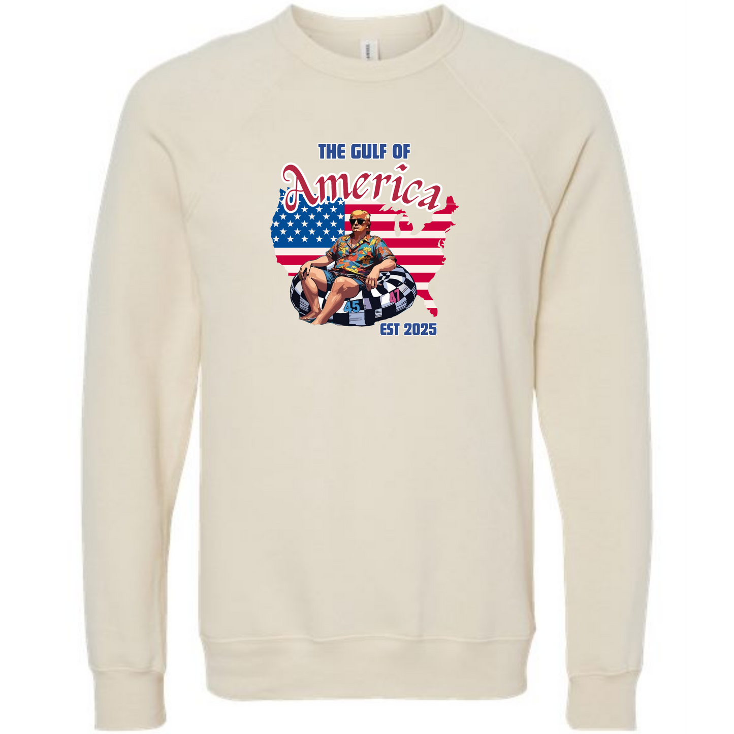 The Gulf of America - Sponge Fleece Raglan Sweatshirt - Assorted Colors