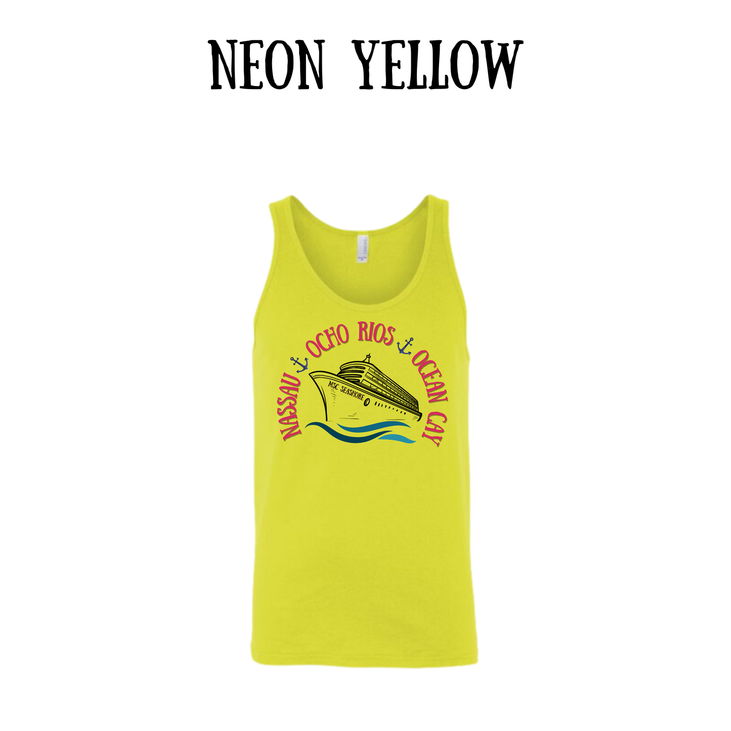 VP - MSC Seashore - Unisex Tank