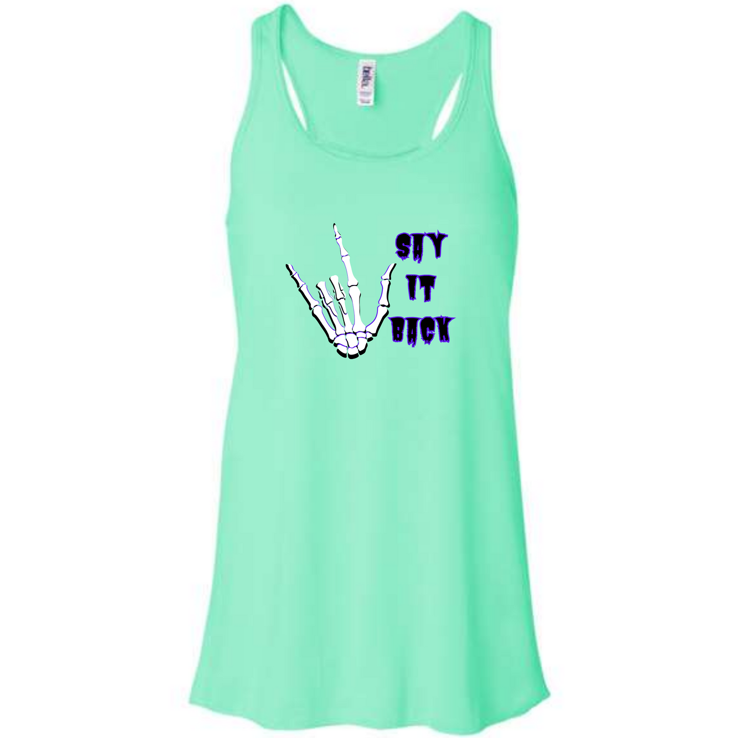 I Love You, Say It Back - Women's Flowy Racerback Tank