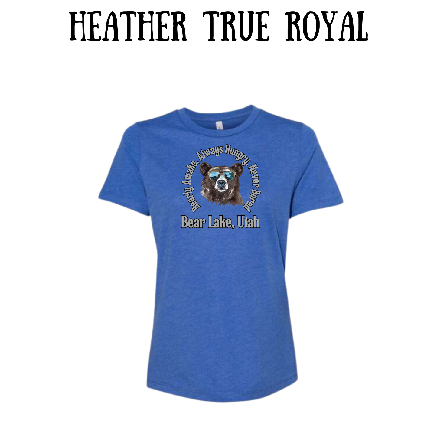 CP - Bear Lake Utah - Women's Relaxed Fit Tee - Assorted Colors