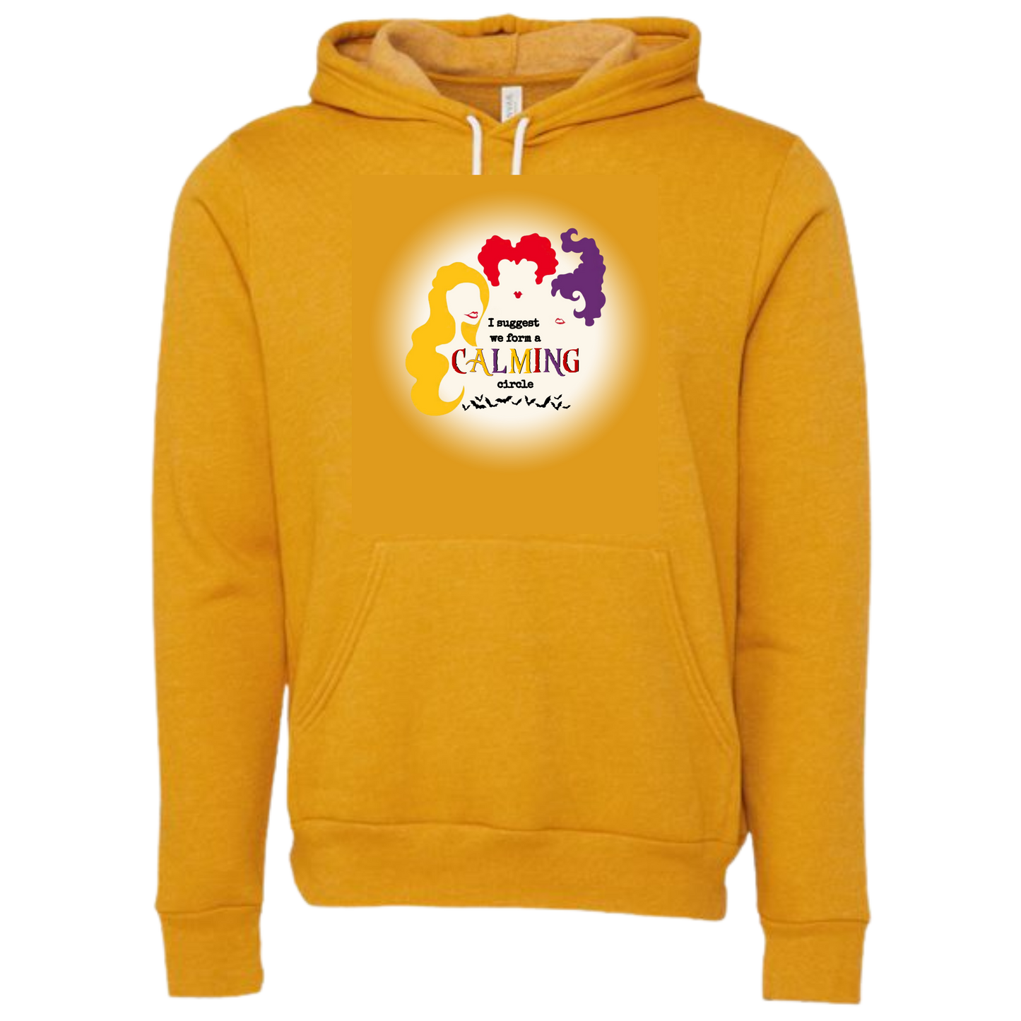 Calming Circle - Sponge Fleece Hoodie - Assorted Colors