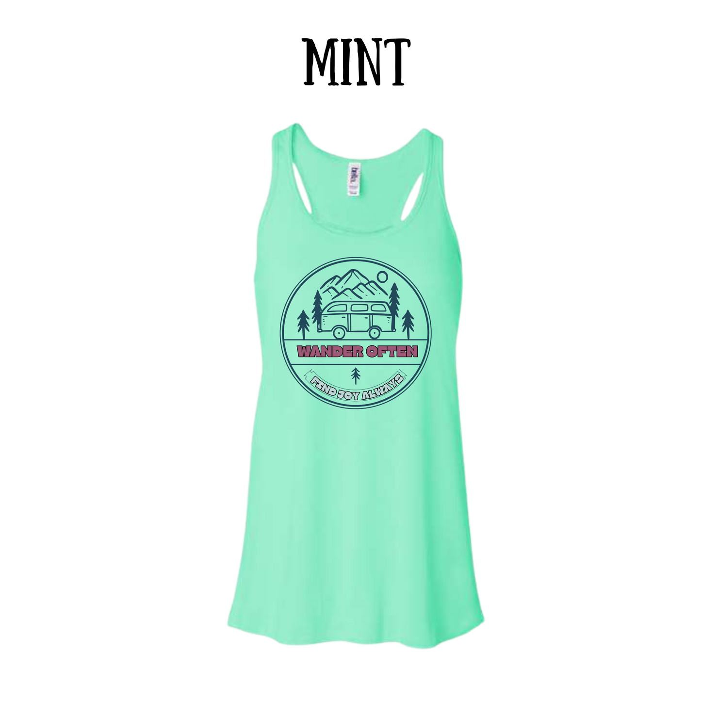 CP - Wander Often - Women's Flowy Racerback Tank