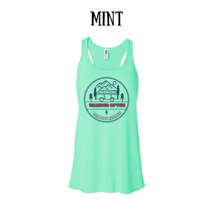 CP - Wander Often - Women's Flowy Racerback Tank