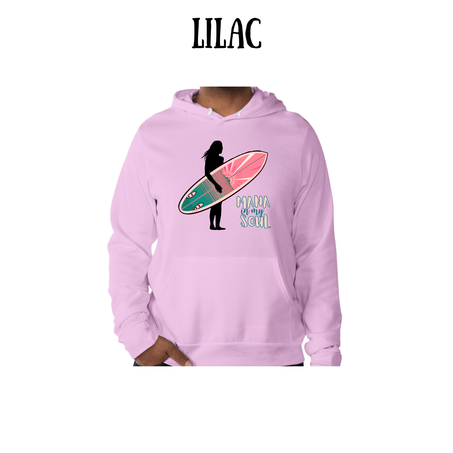 VP - Mana in My Soul - Sponge Fleece Hoodie - Blues, Purples