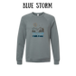 CP - Chill Zone - Sponge Fleece Raglan Sweatshirt - Blues, Purples