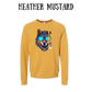 BP - Alpha - Sponge Fleece Raglan Sweatshirt - Assorted Colors