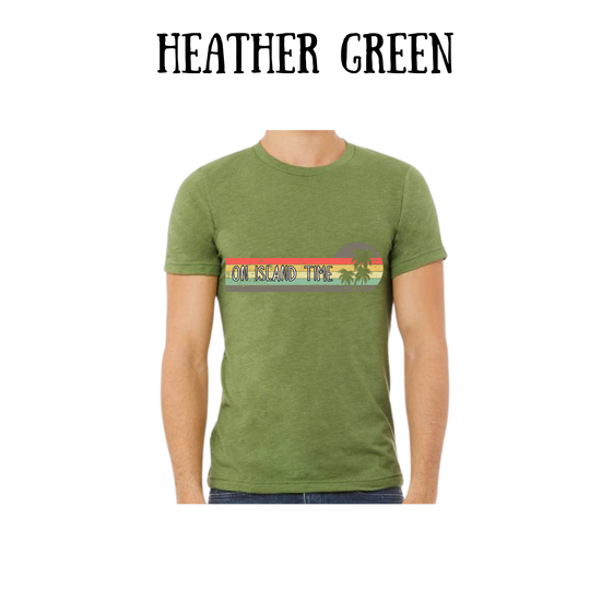 VP - On Island Time - Unisex Tee - Greens