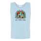 What Happens At The Campground - Comfort Colors - Unisex Tank - Neutral Colors & Blues