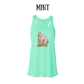 AC - Muscle Bear - Women's Flowy Racerback Tank
