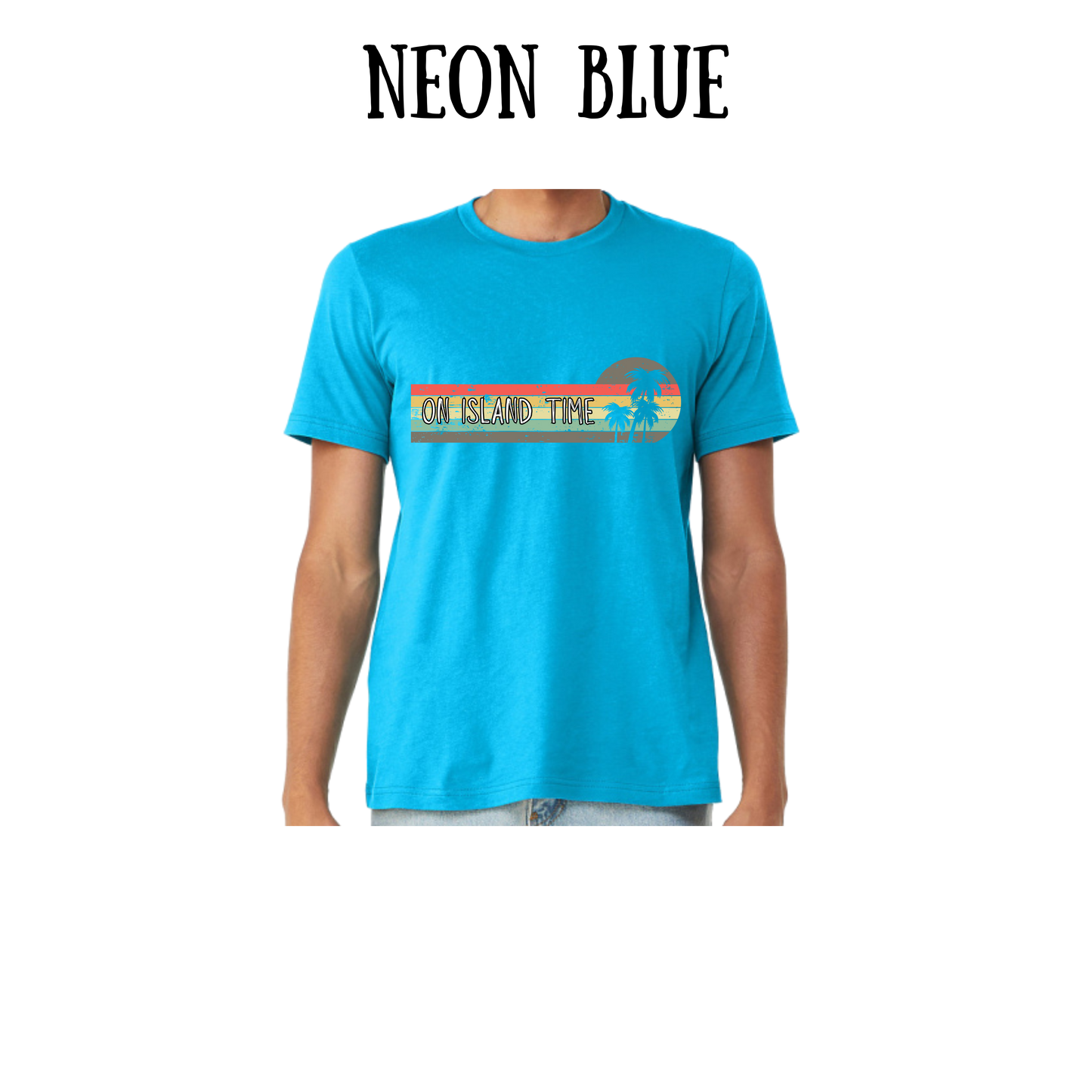 VP - On Island Time - Unisex Tee - Blues
