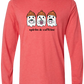 HP - Spirits & Caffeine - Unisex Long Sleeve - Assorted Colors