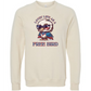 Lovin' Life as a Free Bird - Sponge Fleece Raglan Sweatshirt - Assorted Colors