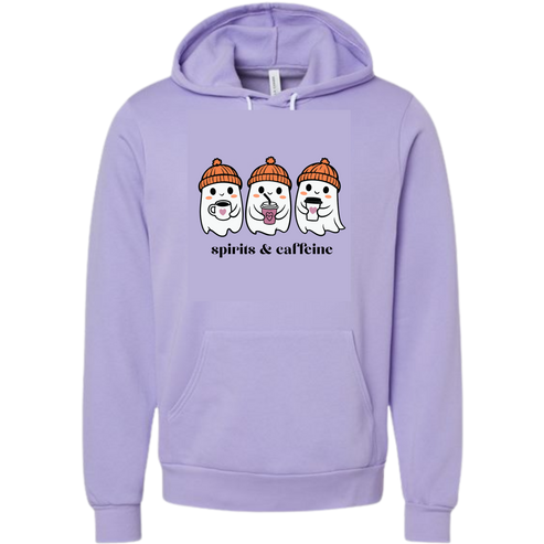HP - Spirits & Caffeine - Sponge Fleece Hoodie - Blues, Purples