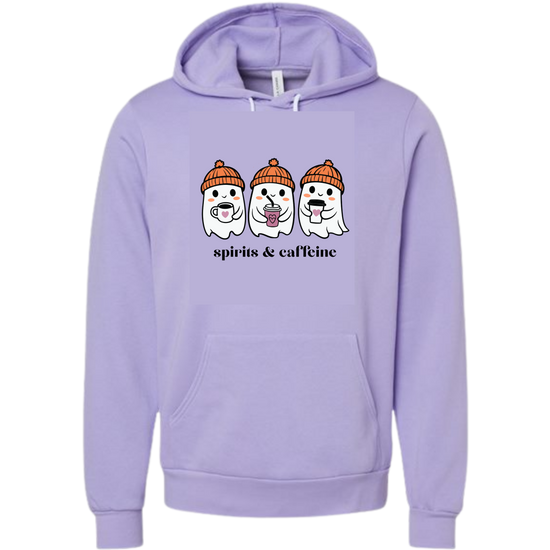 HP - Spirits & Caffeine - Sponge Fleece Hoodie - Blues, Purples